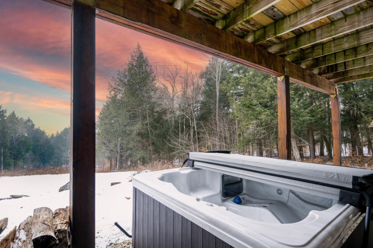 Beautiful Chalet, Mins To Hunter/Windham Slopes Jewett Exteriör bild